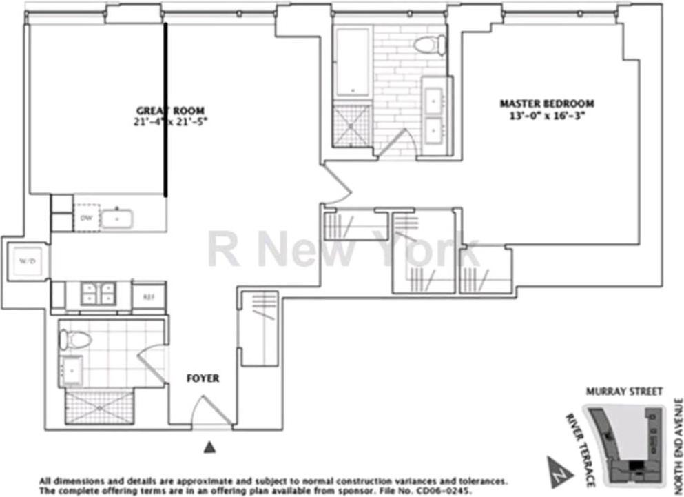 2 River Terrace Unit: 17-F